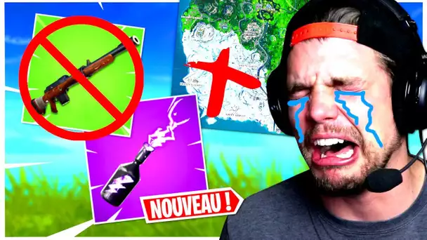 NOUVELLE MAJ de FORTNITE... ADIEU LA MIRE, POLAR PEAK et INVERSEUR DE TEMPÊTE !!