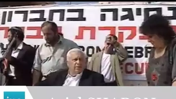 Portrait d'Ariel Sharon - Archive INA