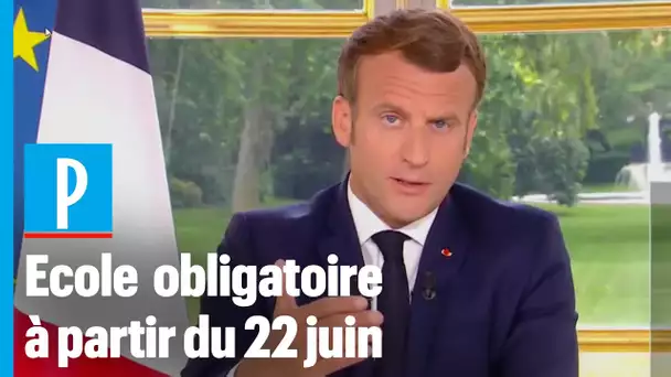 Macron : « Nous allons retrouver pleinement la France »
