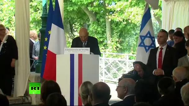 Emmanuel Macron et Benjamin Netanyahu commémorent la rafle du Vel d&#039;Hiv (Direct du 16.07)