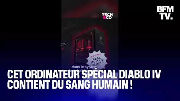 Cet ordinateur spécial Diablo IV contient du sang humain !
