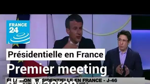 Présidentielle en France : Emmanuel Macron tiendra un premier meeting le 5 mars à Marseille