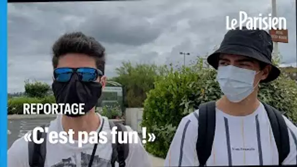 Retour du masque en extérieur en Normandie : "Le masque et la météo m'insupportent !"