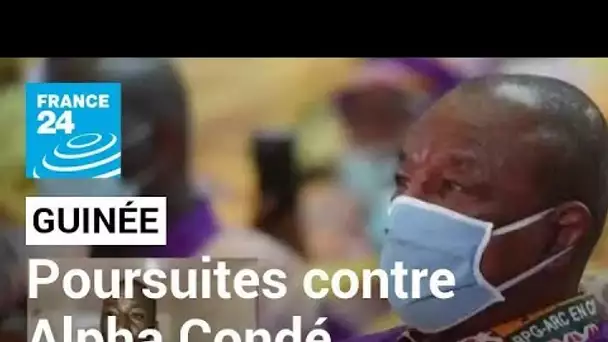 Guinée : des poursuites pour "assassinats" engagées contre l'ex-président Alpha Condé