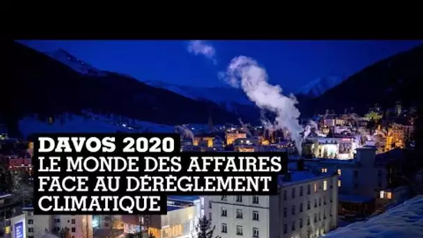 Davos 2020 : le monde des affaires face au risque climatique