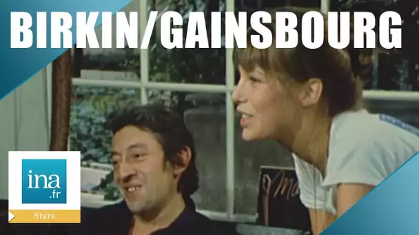 1972 : À la maison avec Serge Gainsbourg et Jane Birkin | Archive INA