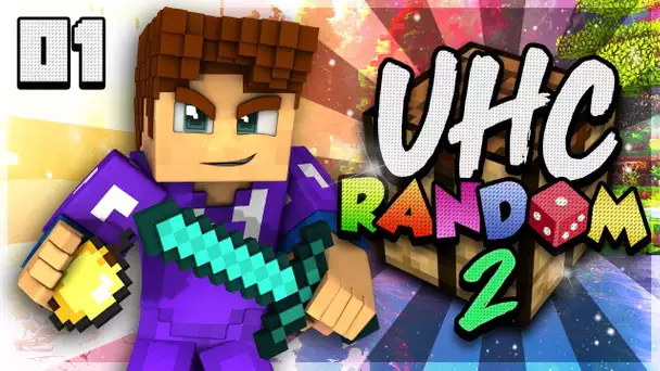 Random UHC 2 : Crafts aléatoires avec PVP Minecraft #01