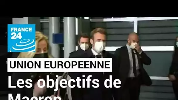 Les gros dossiers d'Emmanuel Macron à la présidence de l'Union européenne • FRANCE 24