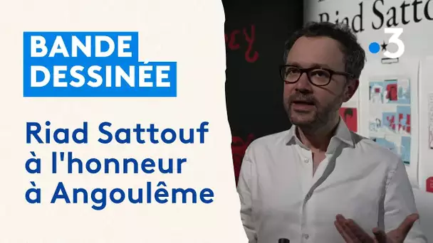 FIBD Angoulême 2024 : Riad Sattouf à l'honneur