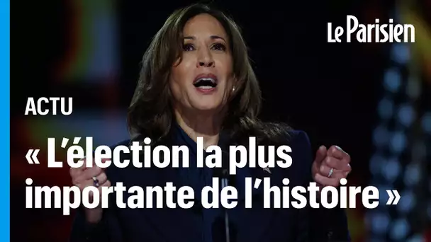 Kamala Harris accepte l’investiture démocrate pour la présidentielle