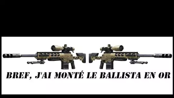 Spéciale 1 000 000 d'abonnés : Bref j'ai monté le Ballista en Or