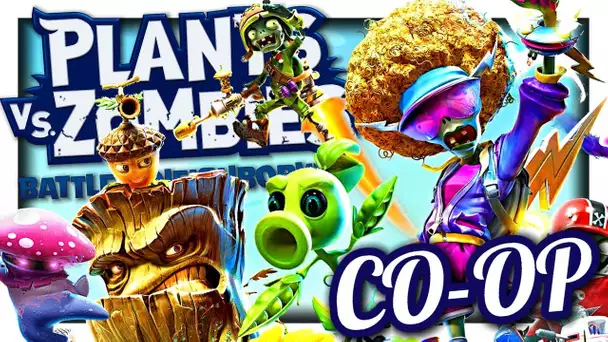 LE NOUVEAU JEU PLANTES VS ZOMBIES ! PLANTS VS ZOMBIES : BATTLE FOR NEIGHBORVILLE CO-OP