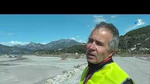 Les travaux dans la plaine du Var