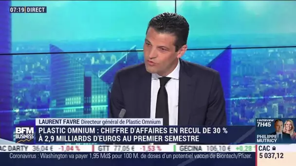 Laurent Favre (Plastic Omnium) : Plastic Omnium annonce un nouveau plan d'économies annuelles