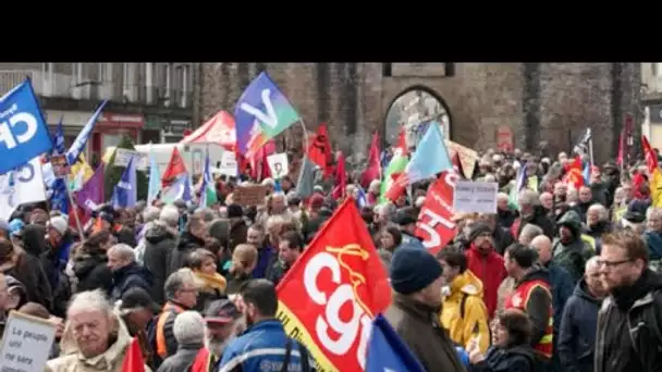 Réforme des retraites : à Vire, les commerçants se barricadent avant une mobilisation