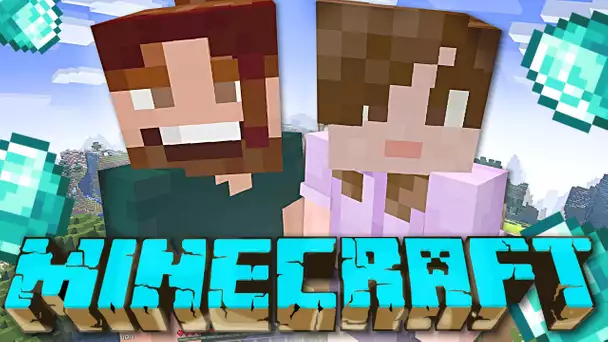 ON A VRAIMENT TROP DE CHANCE ! SURVIE MINECRAFT GUILLAUME & KIM