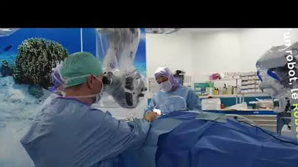 Brest : chirurgie de l'oreille assistée par un robot