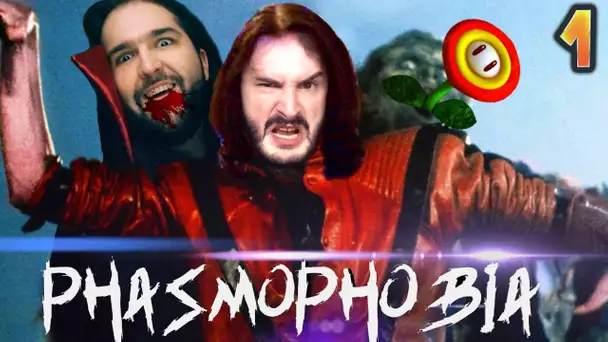 PREND UNE PHOTO D'MOI EN TRAIN D'MOURIR, VITE !! -Phasmophobia- (1/2) avec SEB et ZIGMA !!