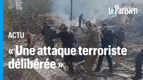 Une frappe russe fait au moins 51 morts dans un village à l'est de l'Ukraine