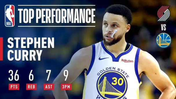Steph Curry Drops 36 Points on 9 Threes! | May 14, 2019