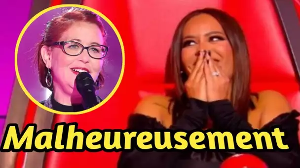 "The Voice": Natacha chante "Je me fais picorer le bonbon" et provoque le fou rire du jury