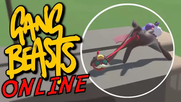 MEGA BUG  EN LIGNE ! | GANG BEASTS MULTI ONLINE COOP