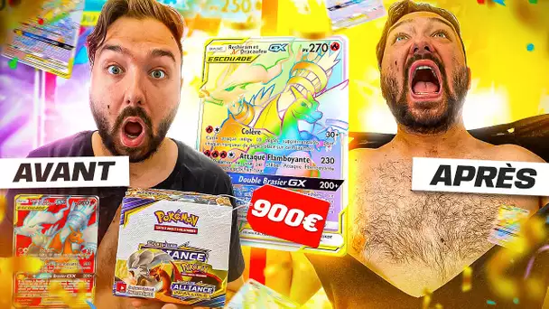 MEILLEUR DRACAUFEU 100% ULTRA RARE ! OUVERTURE DISPLAY POKEMON A 900 EUROS ALLIANCE INFAILLIBLE !