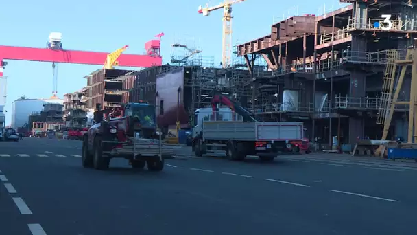 Saint-Nazaire : accident mortel aux Chantiers de l'Atlantique