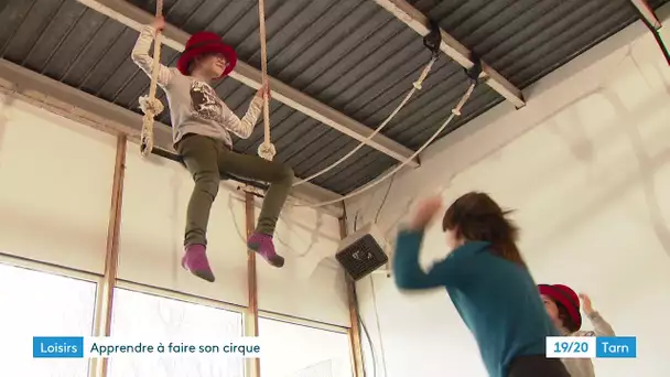 Tarn : une école du cirque pour libérer sa créativité