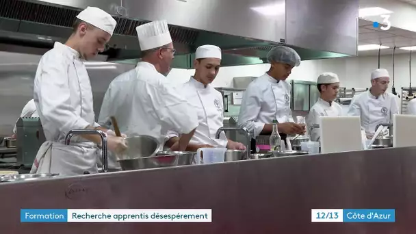 Cannes forme des apprentis pour l'hôtellerie-restauration en manque de main d'œuvre