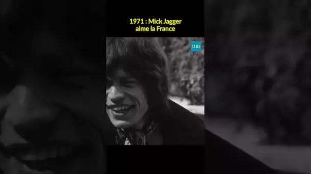 Mick Jagger, les Rolling Stones et la France 💘 #INA #shorts