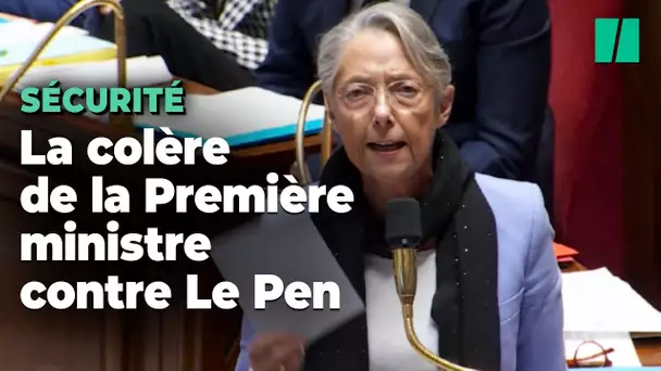 Borne prend à partie Le Pen après l’attaque à Paris