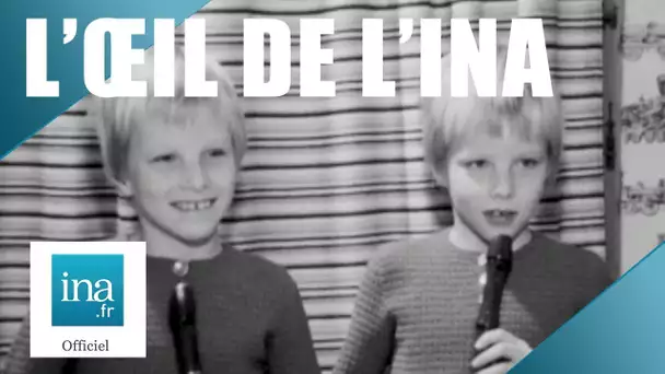 1972 : Frédéric et Laurent, les jumeaux flûtistes | Archive INA