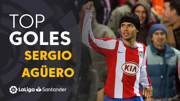 Sergio Agüero: Golazos con el Atlético de Madrid en LaLiga Santander