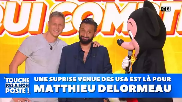 Une surprise venue des USA est là pour Matthieu Delormeau