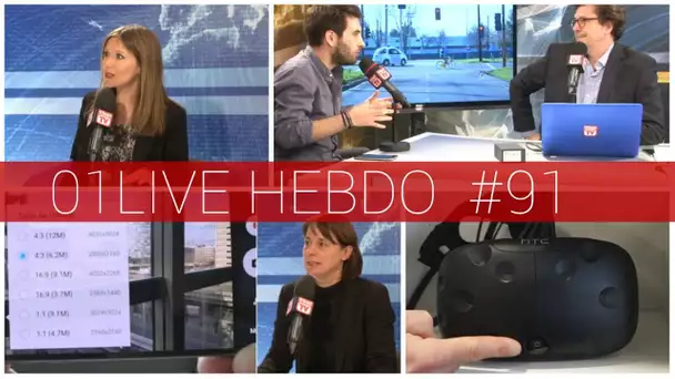 01LIVE HEBDO #91 : Samsung Galaxy S7 unboxing, Google Car, réalité augmentée