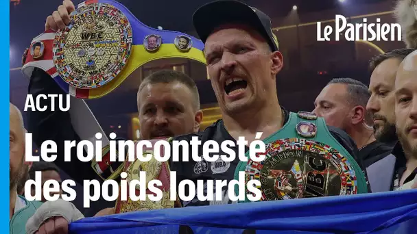 Qui est Oleksandr Usyk, le boxeur ukrainien champion incontesté des poids lourds ?