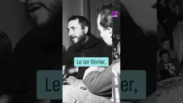 Il y a 70 ans, l'abbé Pierre lançait un appel à une "insurrection de la bonté".