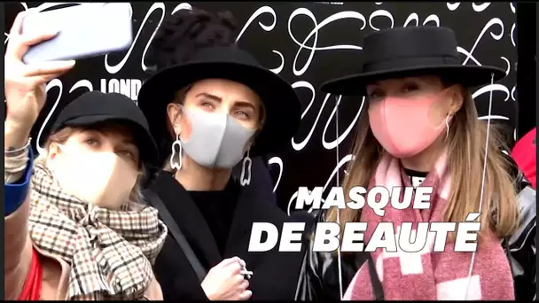 À la Fashion week de Londres, les masques médicaux sont chics comme jamais