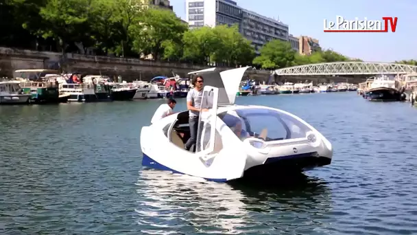 Paris : on a testé le « taxi volant » sur la Seine