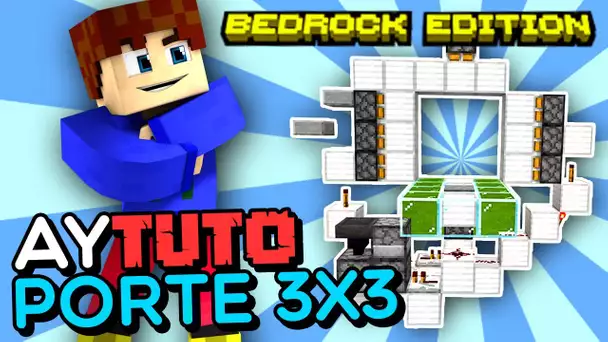 AyTuto - Porte 3x3 minecraft bedrock (Xbox, PS4, Switch)
