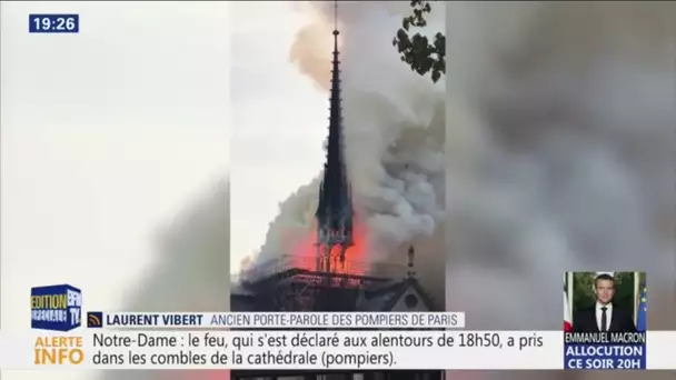 Les images impressionnantes de Notre-Dame de Paris en feu