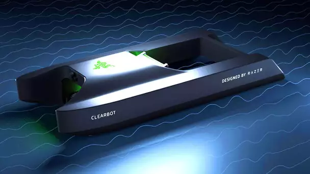 RAZER CLEARBOT : le robot nettoyeur d'océan intelligent de Razer (no joke)