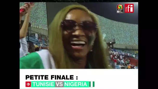 La joie des supporters du Nigeria après la 3e place de leur équipe  #CAN2019
