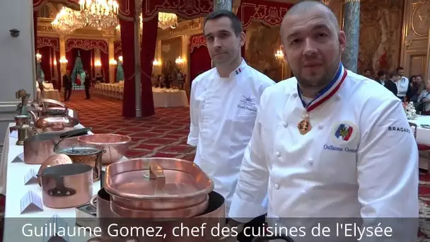 Le chef cuisinier de l'Elysée raconte