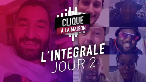 Clique à la Maison, Jour 2 (L'intégrale) : Alban Ivanov, Amel Bent, Oxmo Puccino, Ary Abittan...