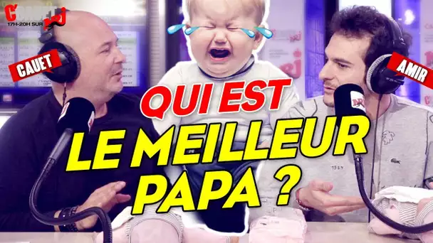 AMIR VS CAUET : QUI EST LE MEILLEUR PAPA ?