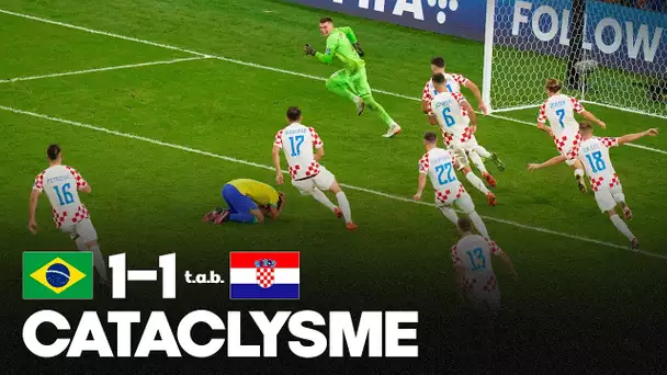 🤯🤯🤯 C’EST FOU !!! La Croatie élimine le Brésil (1-1 t.a.b.) et va en 1/2 de Coupe du Monde !!!