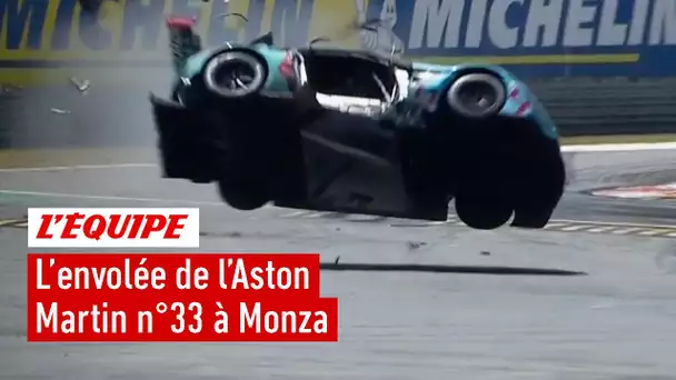 6h de Monza : L'impressionnant accident de l'Aston Martin n°33