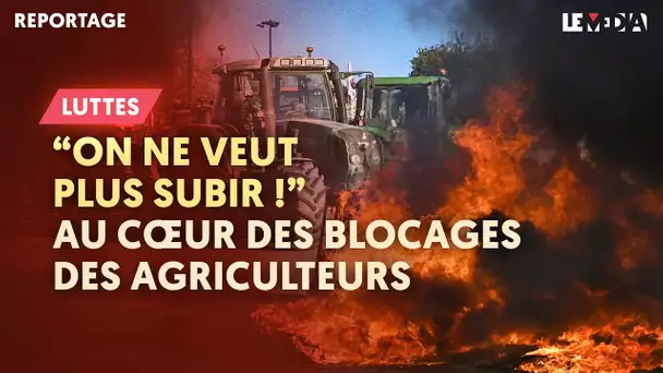 "ON NE PEUT PAS ENVISAGER L'AVENIR" : REPORTAGE AU CŒUR DE LA COLÈRE DES AGRICULTEURS